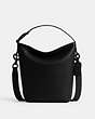 COACH®,BECK DUFFLE,Black,Front View