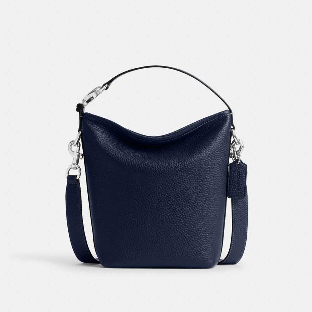 Leather crossbody bag Coach Blue in Leather - 25931796