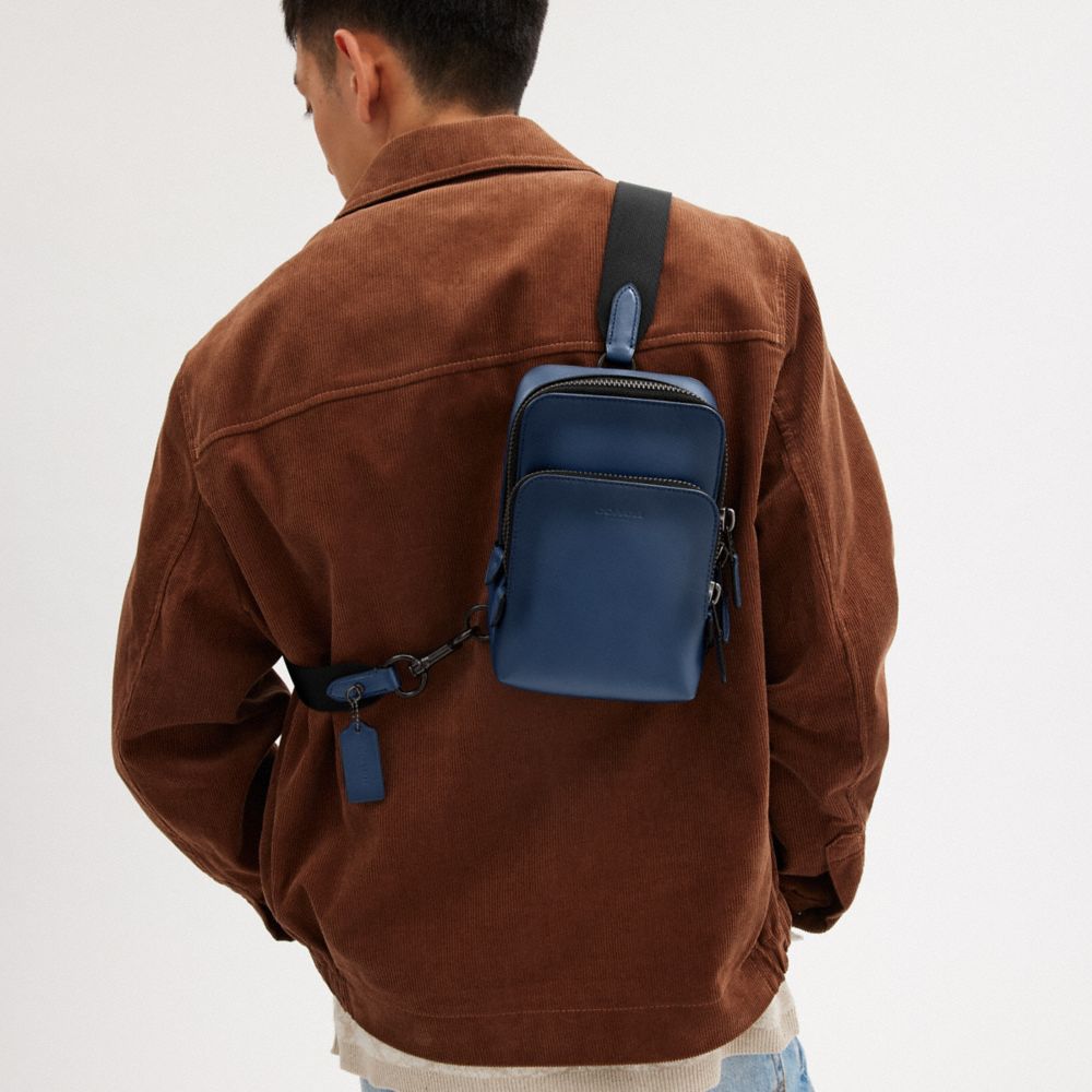 COACH®,Gotham Sling Pack 13,,Detail View
