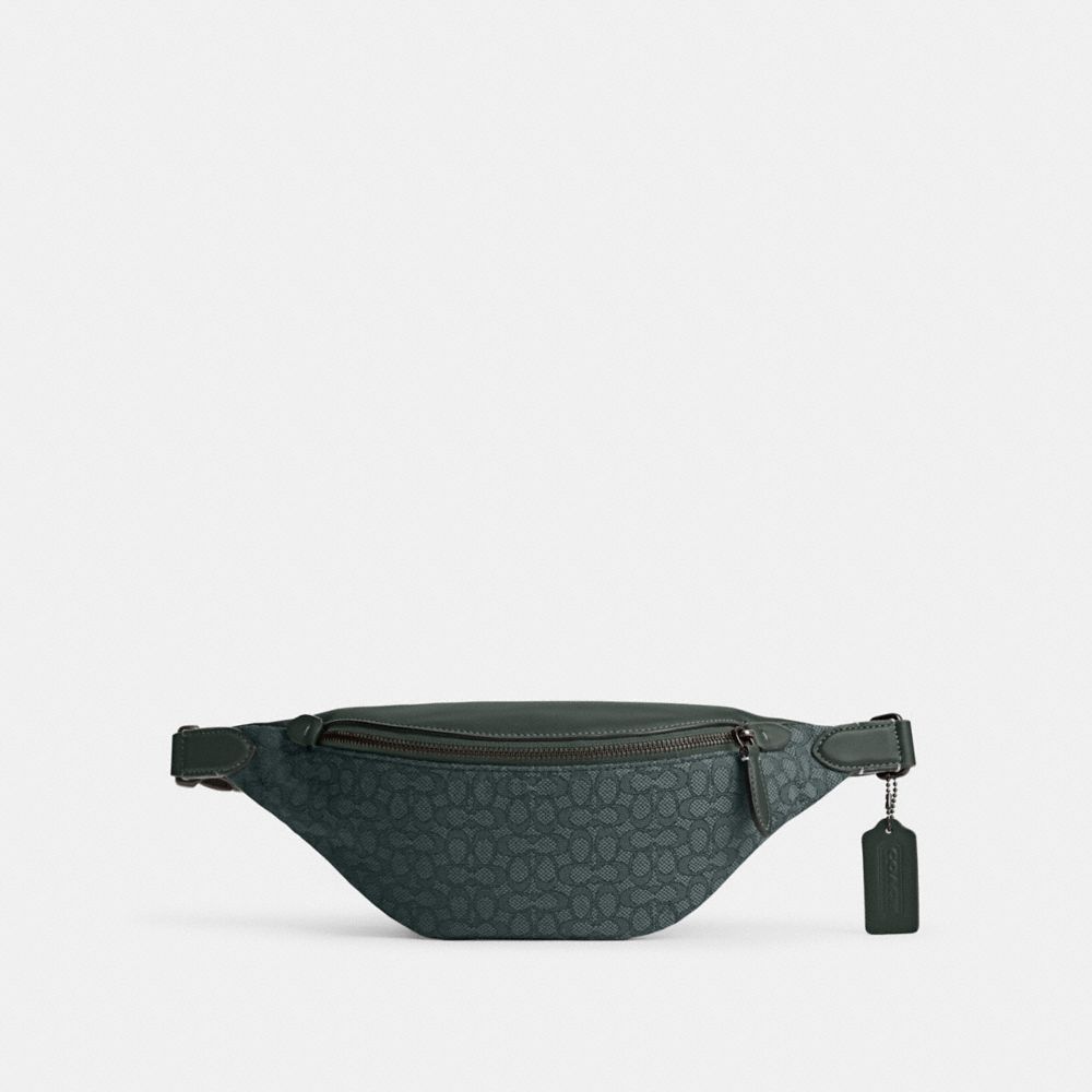 COACH®  Charter Belt Bag 7 In Micro Signature Jacquard