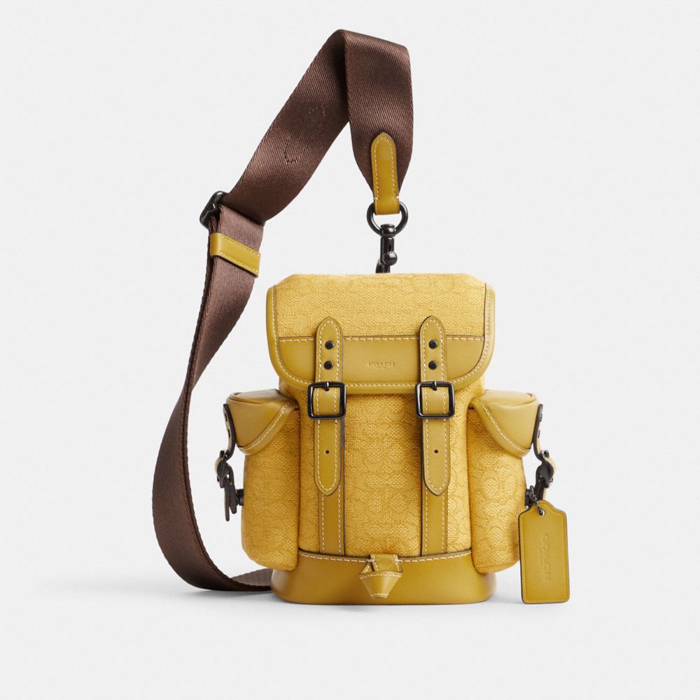 COACH®: Hitch Backpack In Signature Canvas