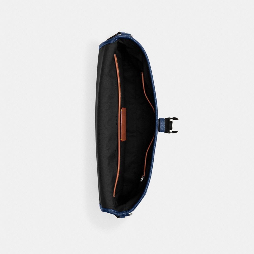 COACH®,ベック メッセンジャー,メッセンジャー&ボディバッグ,ﾃﾞｨｰﾌﾟﾌﾞﾙｰ