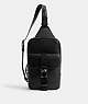 COACH®,BECK PACK,Black,Front View