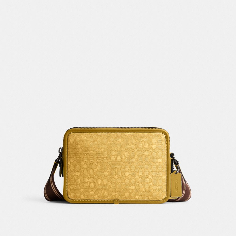 Charter Crossbody 24 In Micro Signature Jacquard