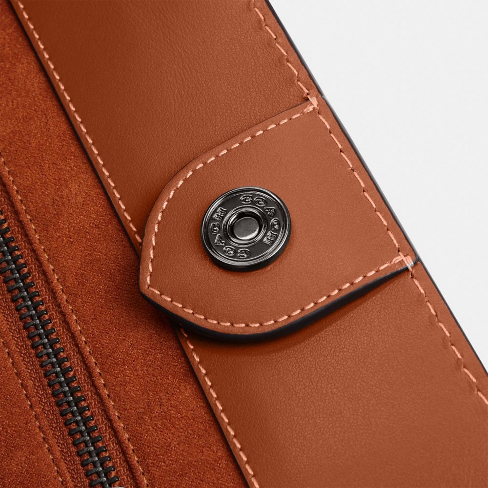 COACH®,Field Tote Bag 40 In Micro Signature Jacquard,,Closer View