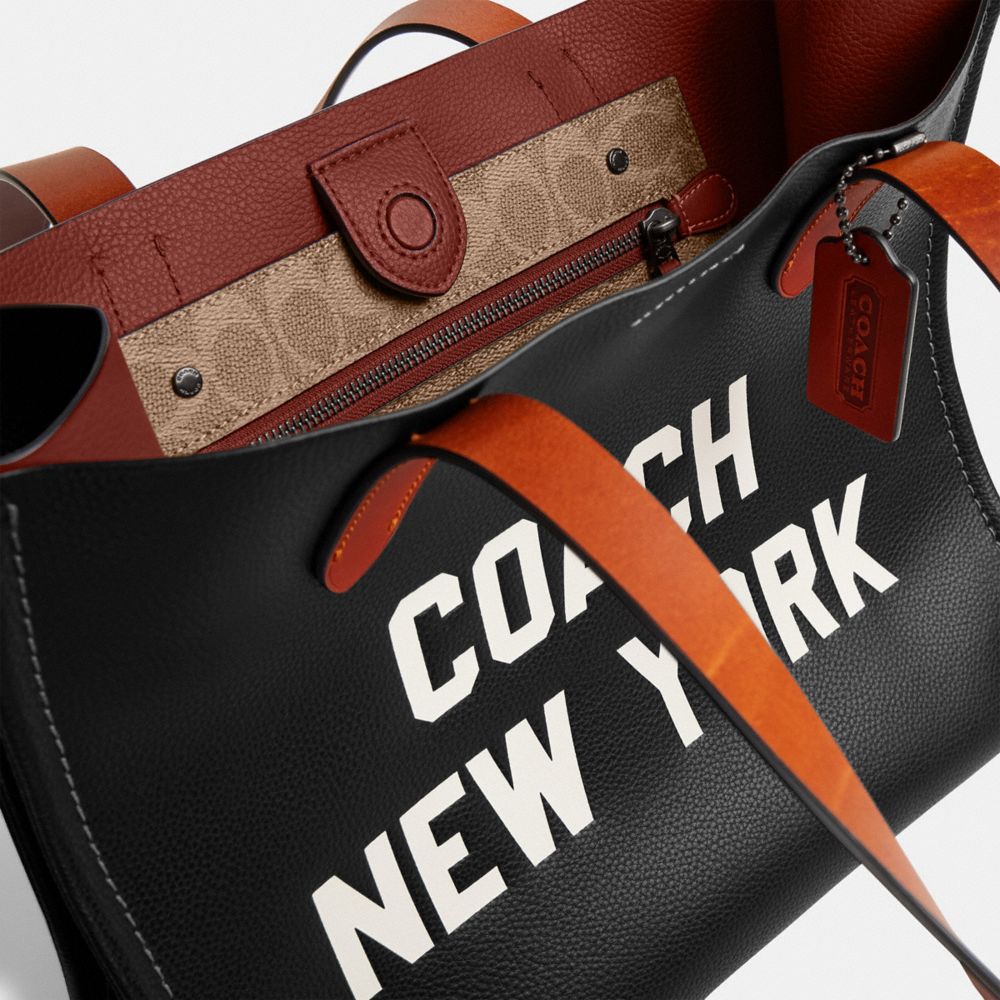 Relay Tote 34 With Coach Graphic | COACH®