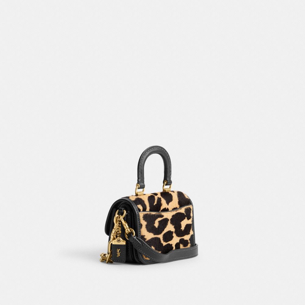 Coach Rogue 20 Python Top-Handle Bag