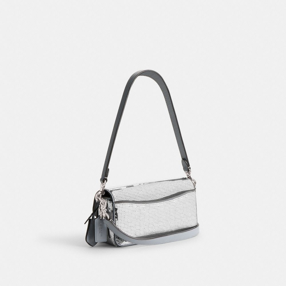 Coach Shine Collection: Metallic Silver Bags and Apparel