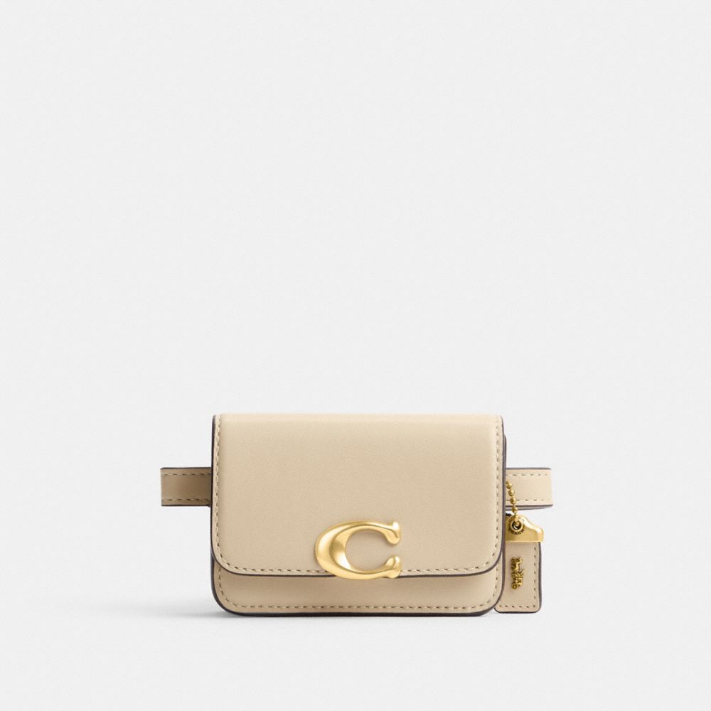 Gucci Retro Logo Belt Bag Phone Case Gold