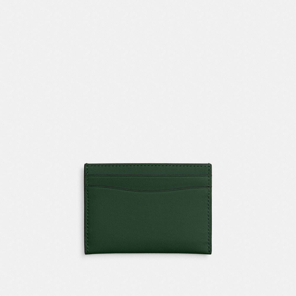 Shop Coach Essential Card Case In Green