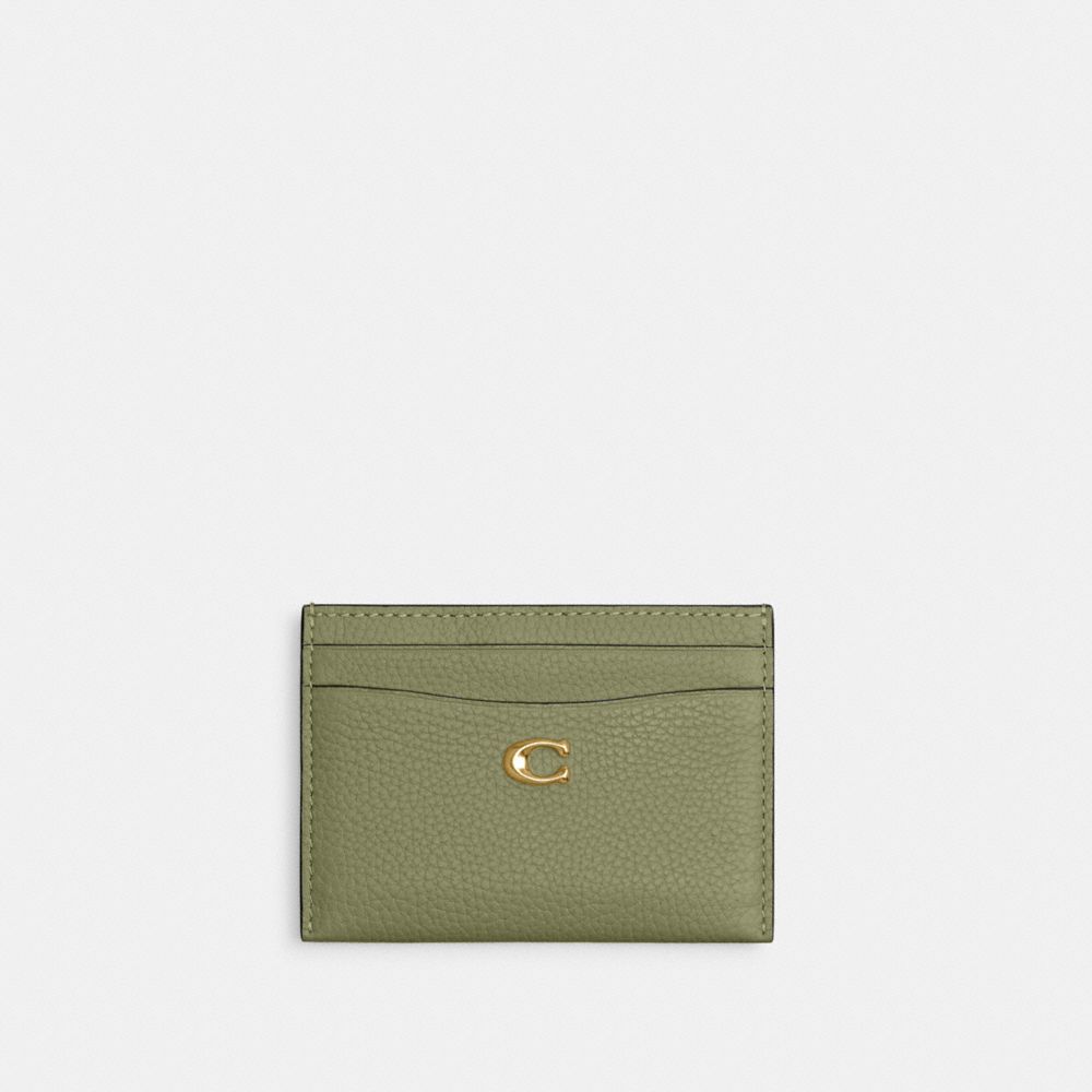 COACH®,Essential Card Case,,Front View
