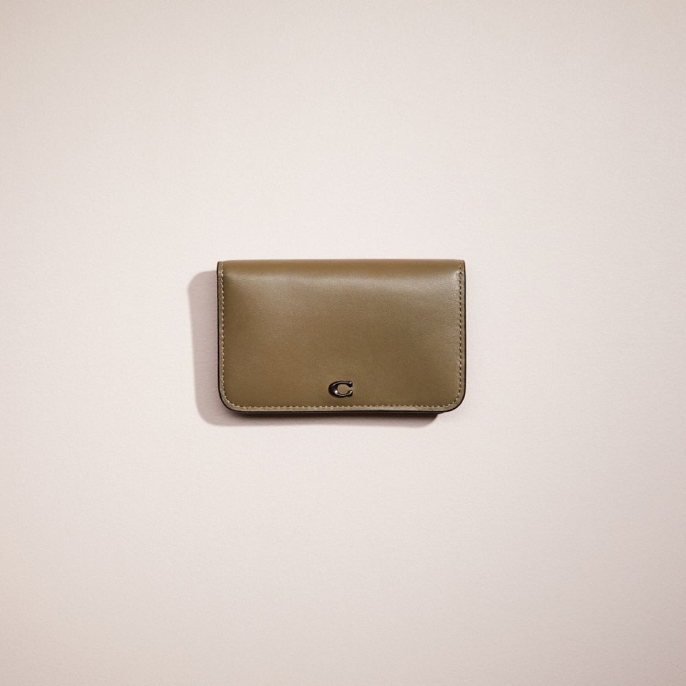 Coach slim discount card case