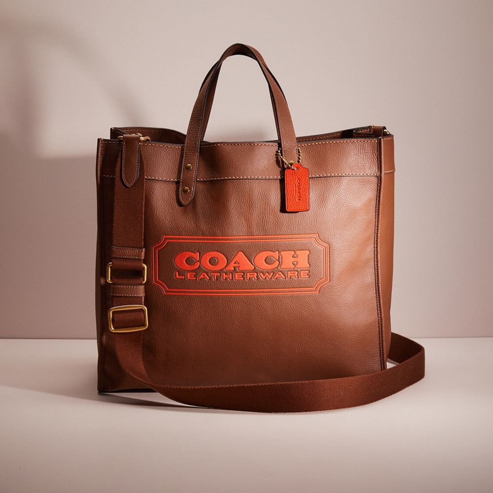 Coach® Restored Field Tote 40 With Coach Badge 2543