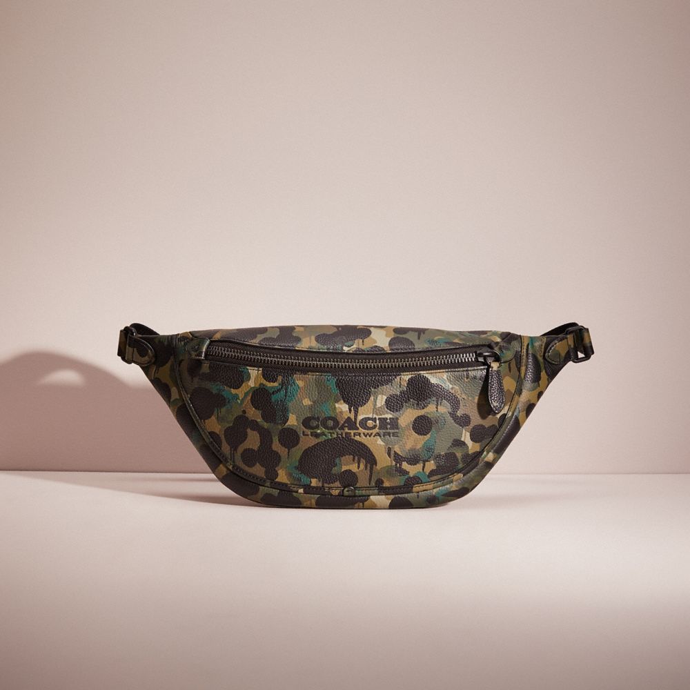 Restored League Belt Bag With Camo Print