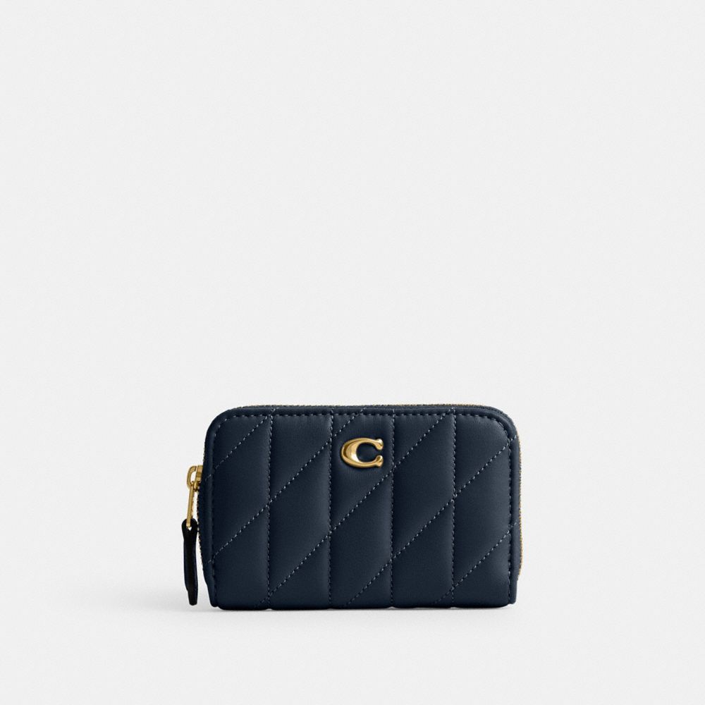 Coach small zip around wallet sale