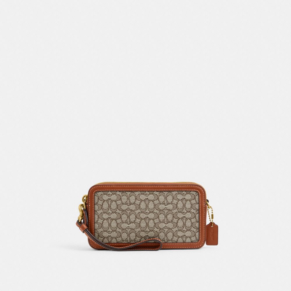 Coach Signature Logo Pouch Mini Bag