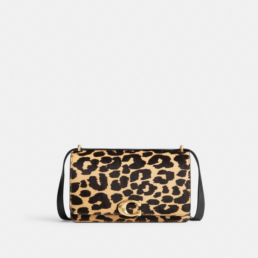 Coach Bandit Leopard Print Shoulder Crossbody Bag - Leopard