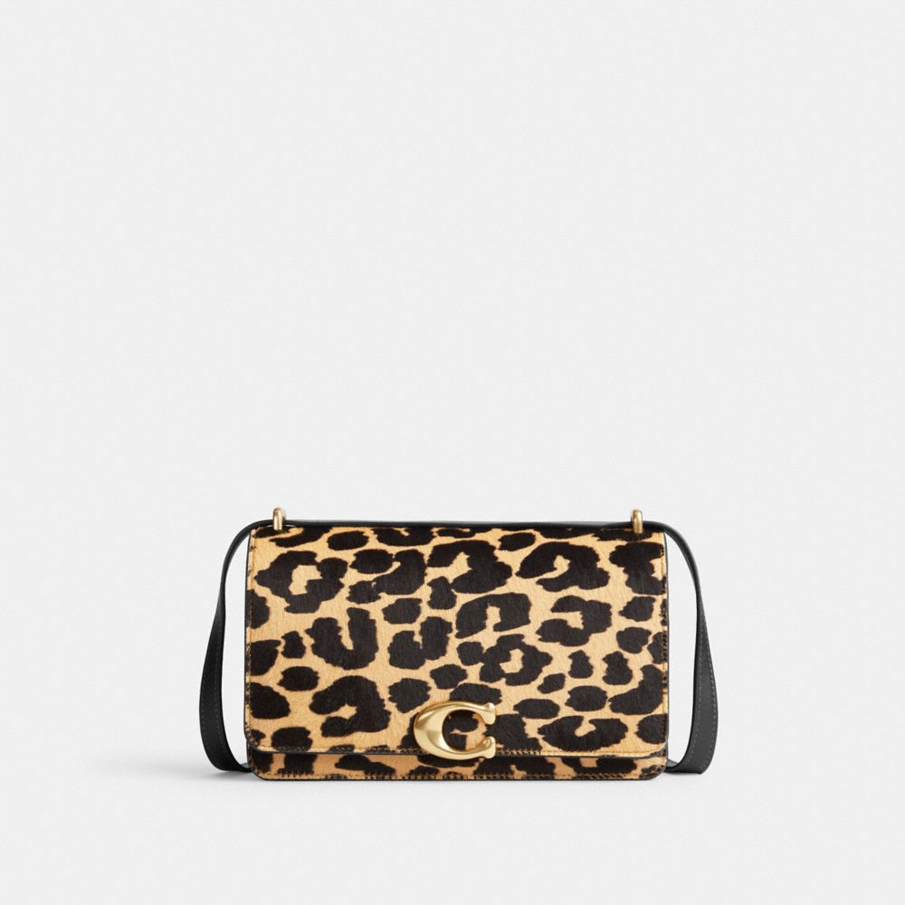 Coach Bandit Leopard Print Shoulder Crossbody Bag