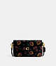COACH®,WYN CROSSBODY WITH FLORAL PRINT,Mini,Brass/Black Multi,Front View