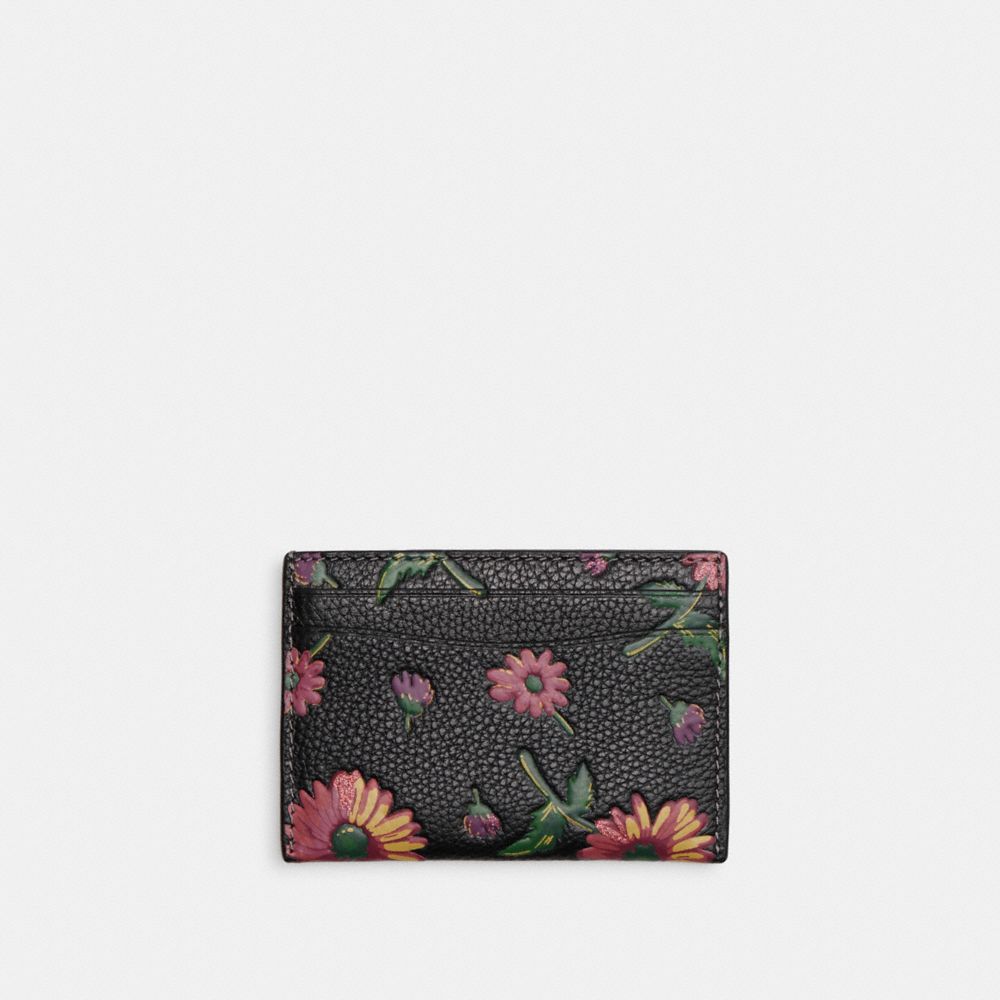 HTC Card Case #Flower ダークブラウン - 小物