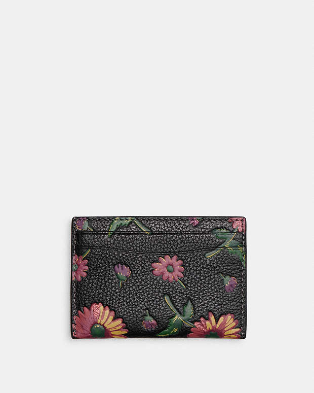Essential Card Case With Floral Print