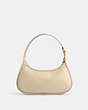 COACH®,EVE SHOULDER BAG,Glovetanned Leather,Medium,Brass/Ivory,Back View