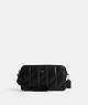 COACH®,KIRA CROSSBODY WITH PILLOW QUILTING,Nappa leather,Pewter/Black,Front View