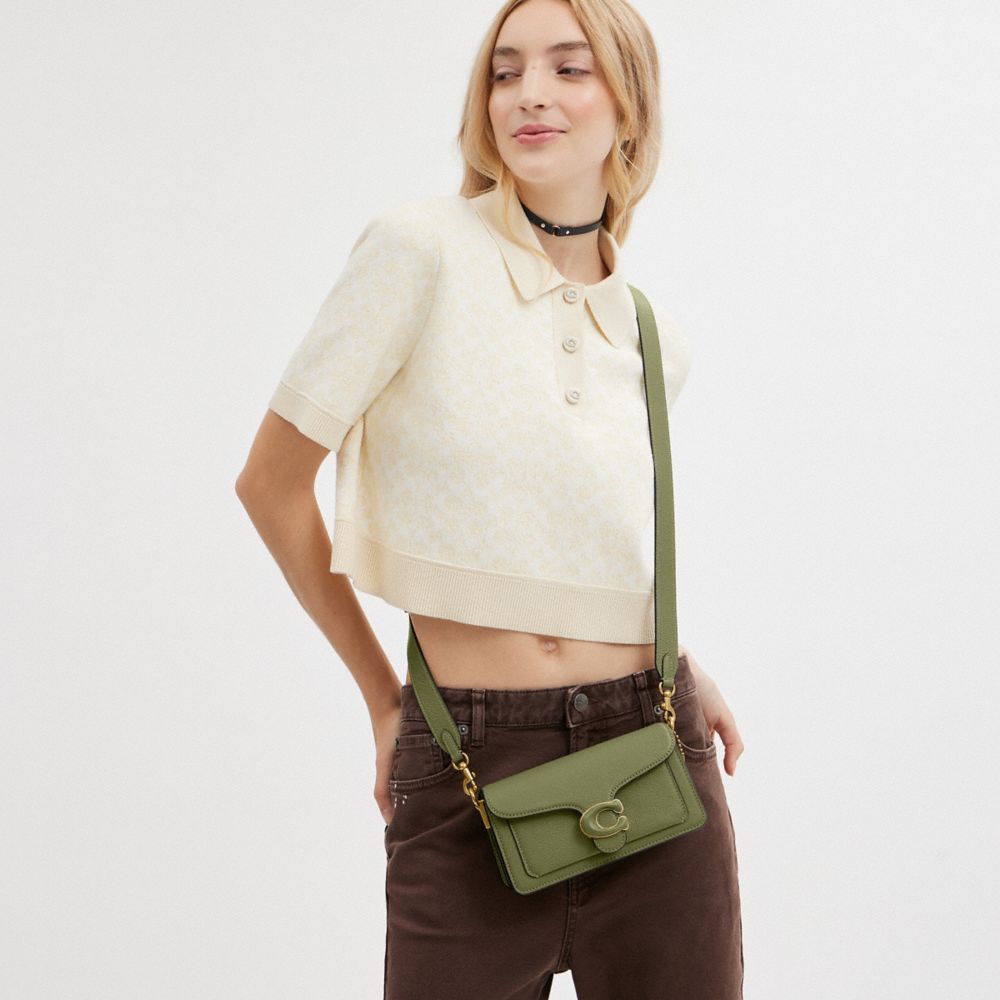 COACH®,Tabby Shoulder Bag 20,Leather,Shoulder Bag,Logo,Day Party,