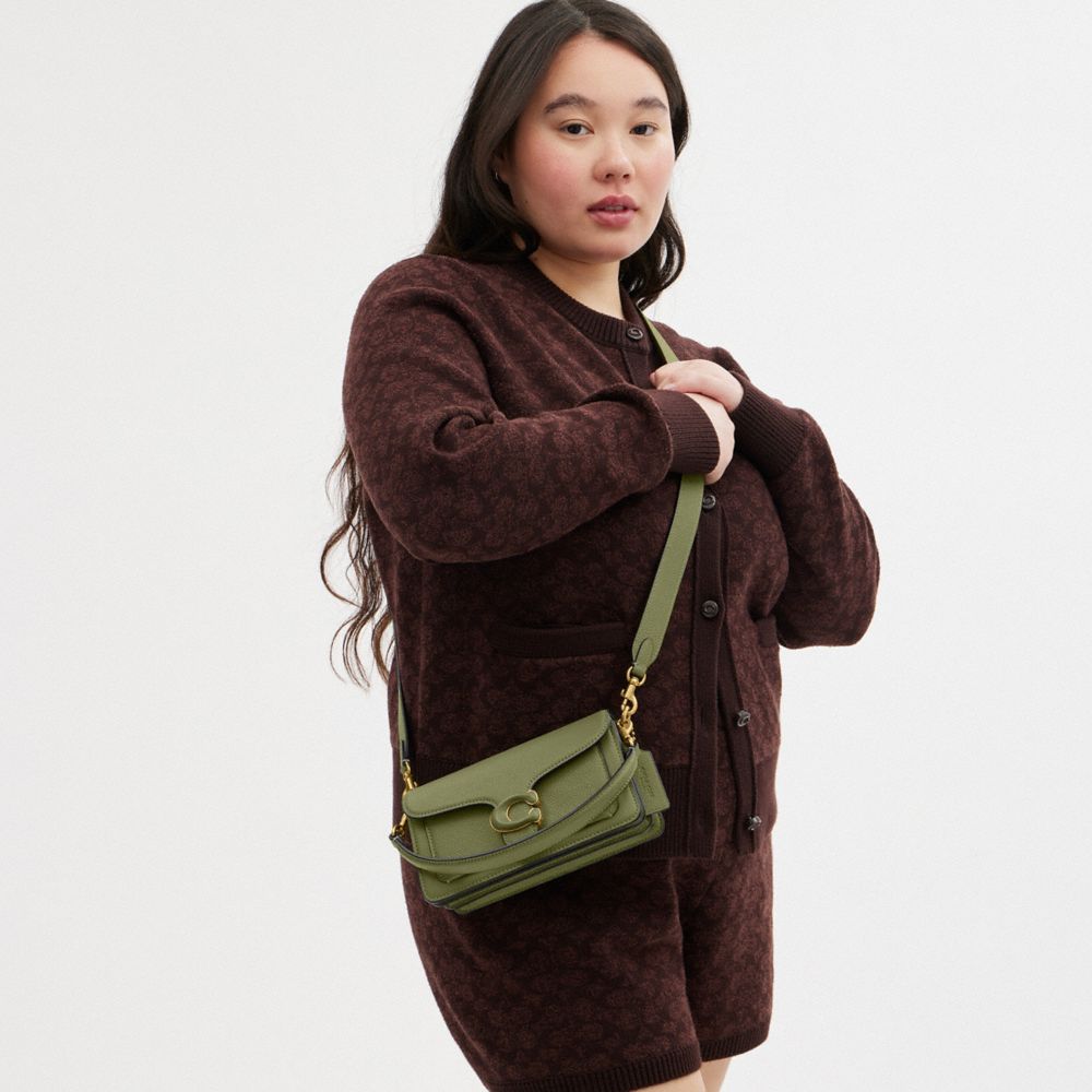 COACH®,Tabby Shoulder Bag 20,Leather,Shoulder Bag,Logo,Day Party,