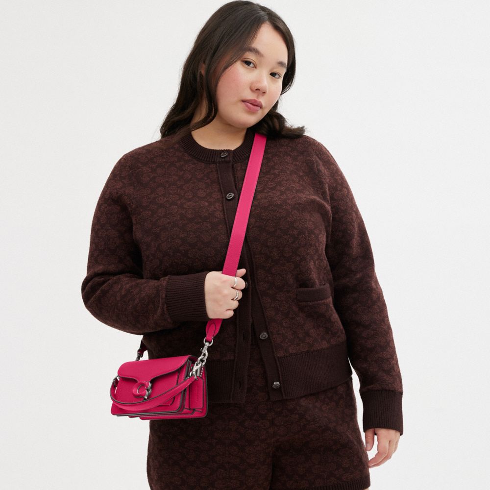 COACH®,Tabby Shoulder Bag 20,Leather,Shoulder Bag,Logo,Day Party,Pink