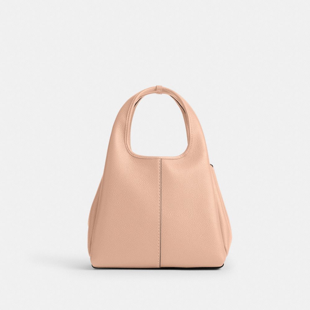 COACH®,Lana Shoulder Bag 23,Leather,Satchel,Metal,Logo,Compact,Casual,,Back View