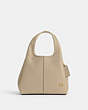 COACH®,LANA 23,Polished Pebble Leather,Medium,Brass/Ivory,Front View