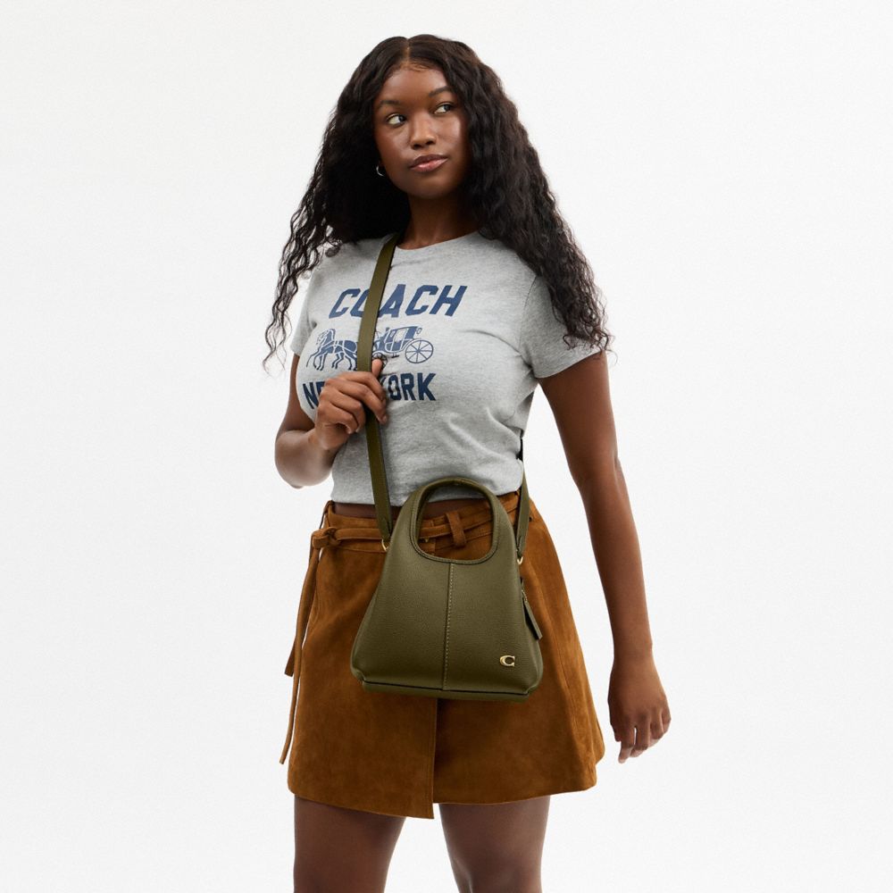 Coach Lana Shoulder Bag 23 In Green