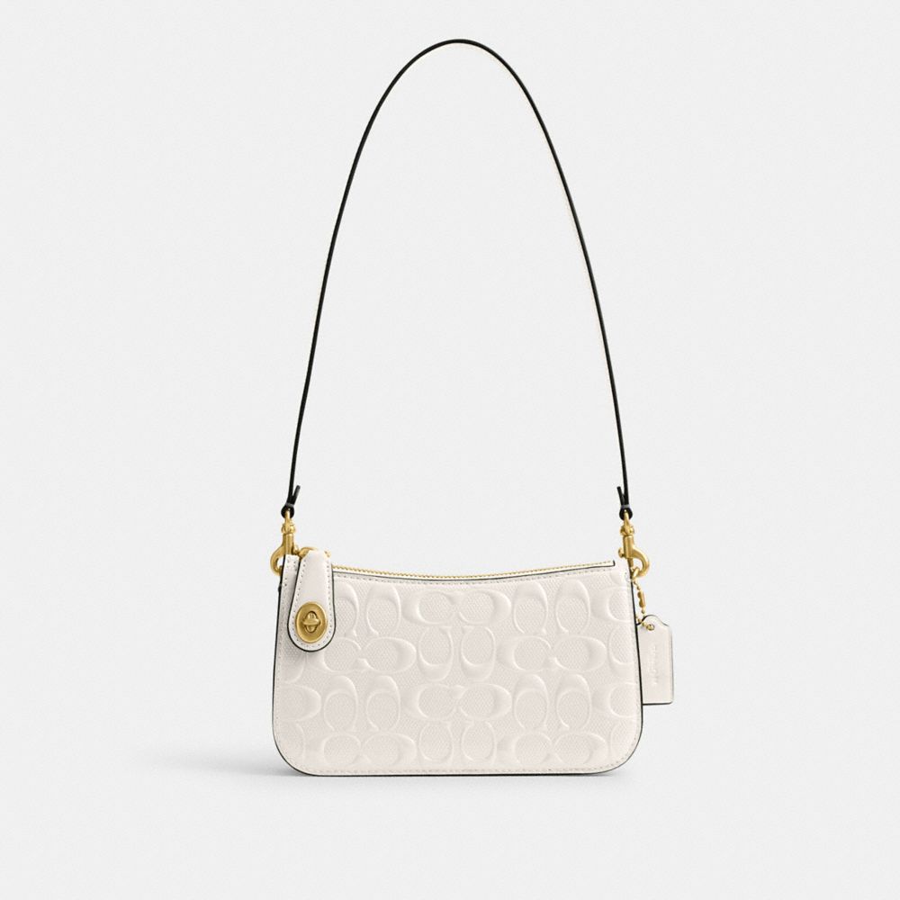 Purse on shoulder best sale