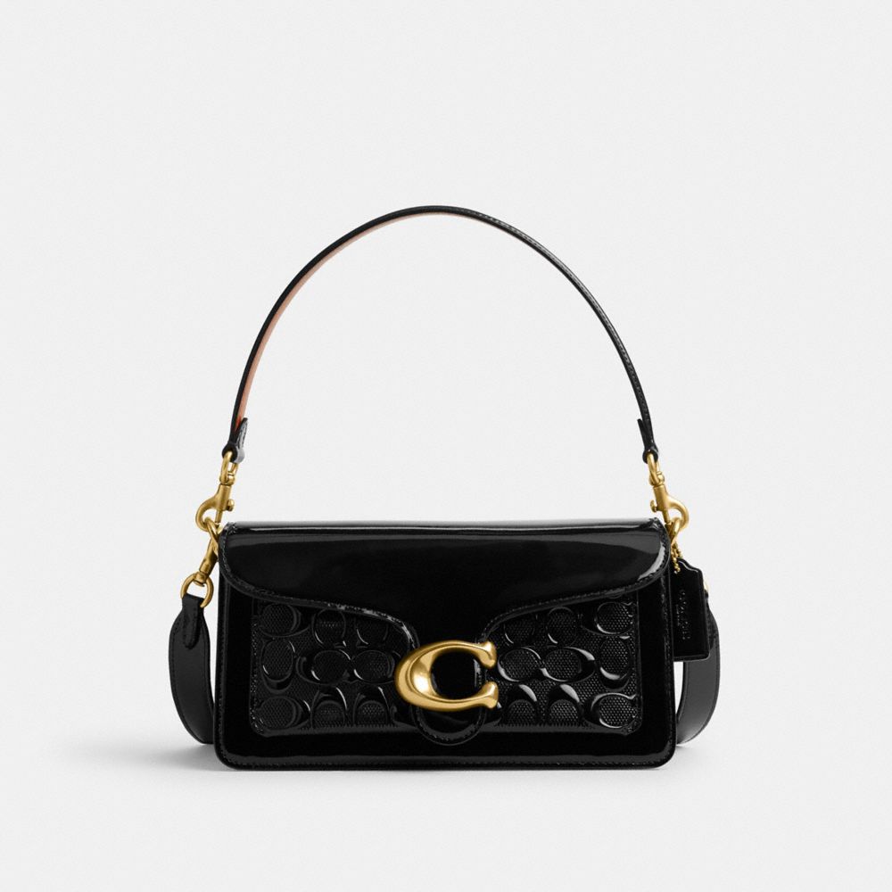 Coach patent leather store crossbody bag