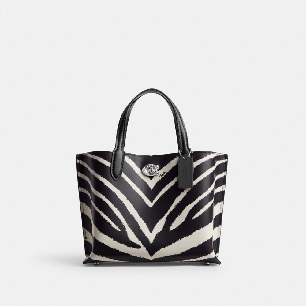 Willow Tote 24 With Leopard Print