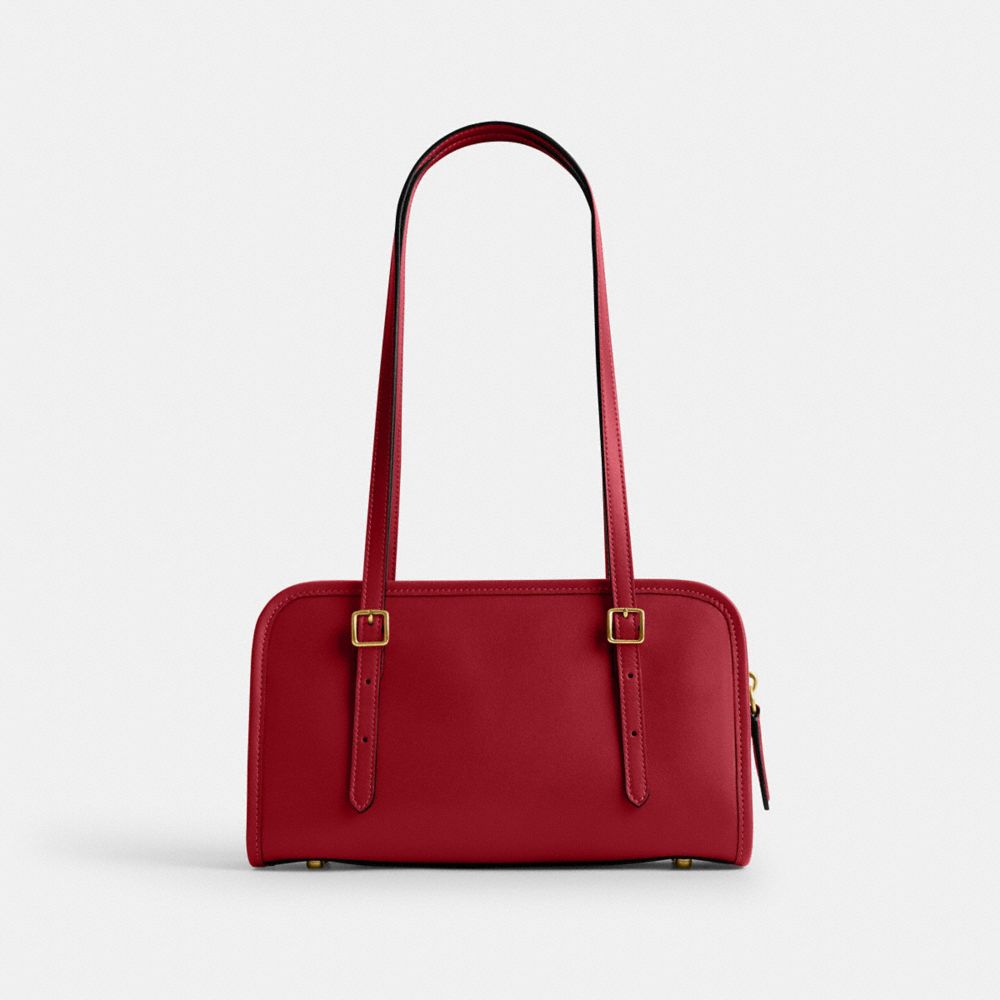 Shop Coach Swing Zip In Brass/ruby