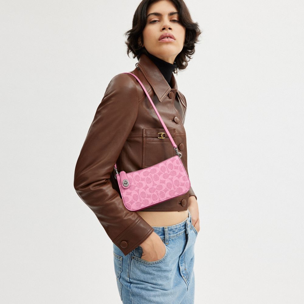 COACH®,Penn Shoulder Bag In Signature Canvas,,Detail View
