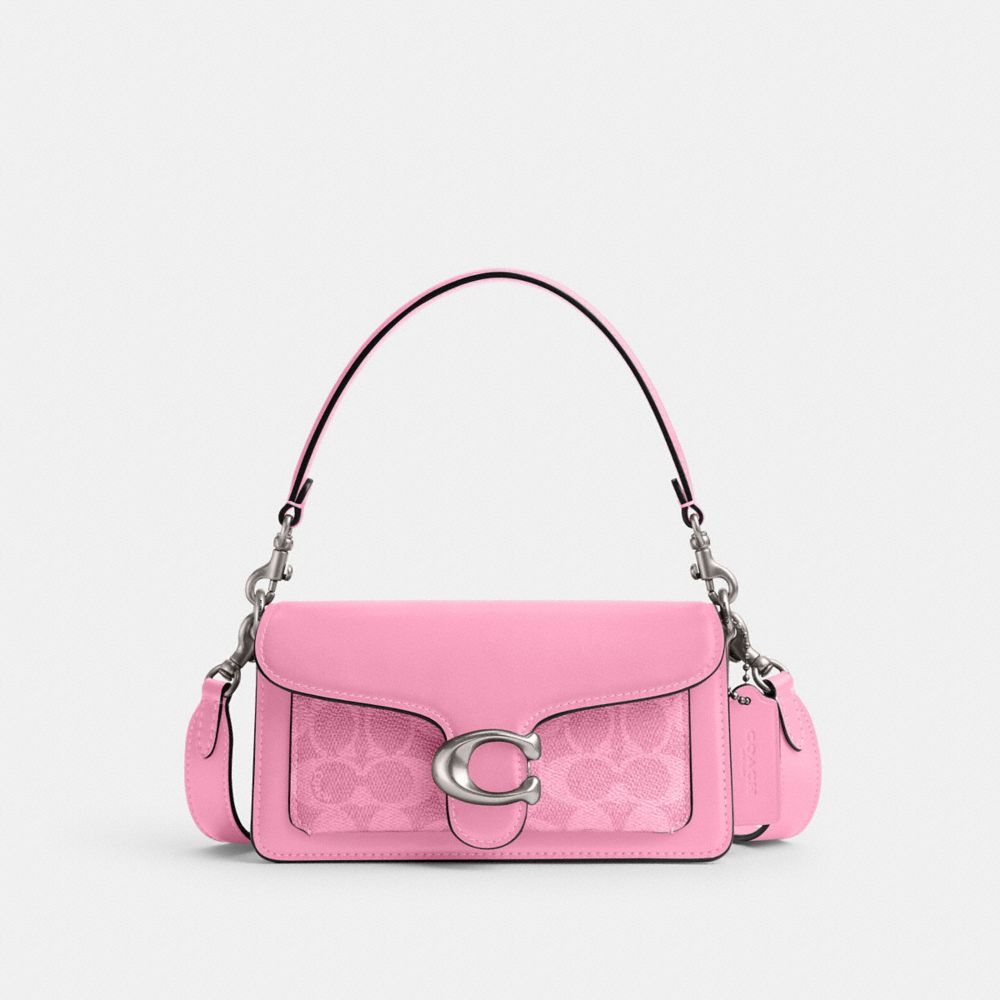 Coach pink bag on sale