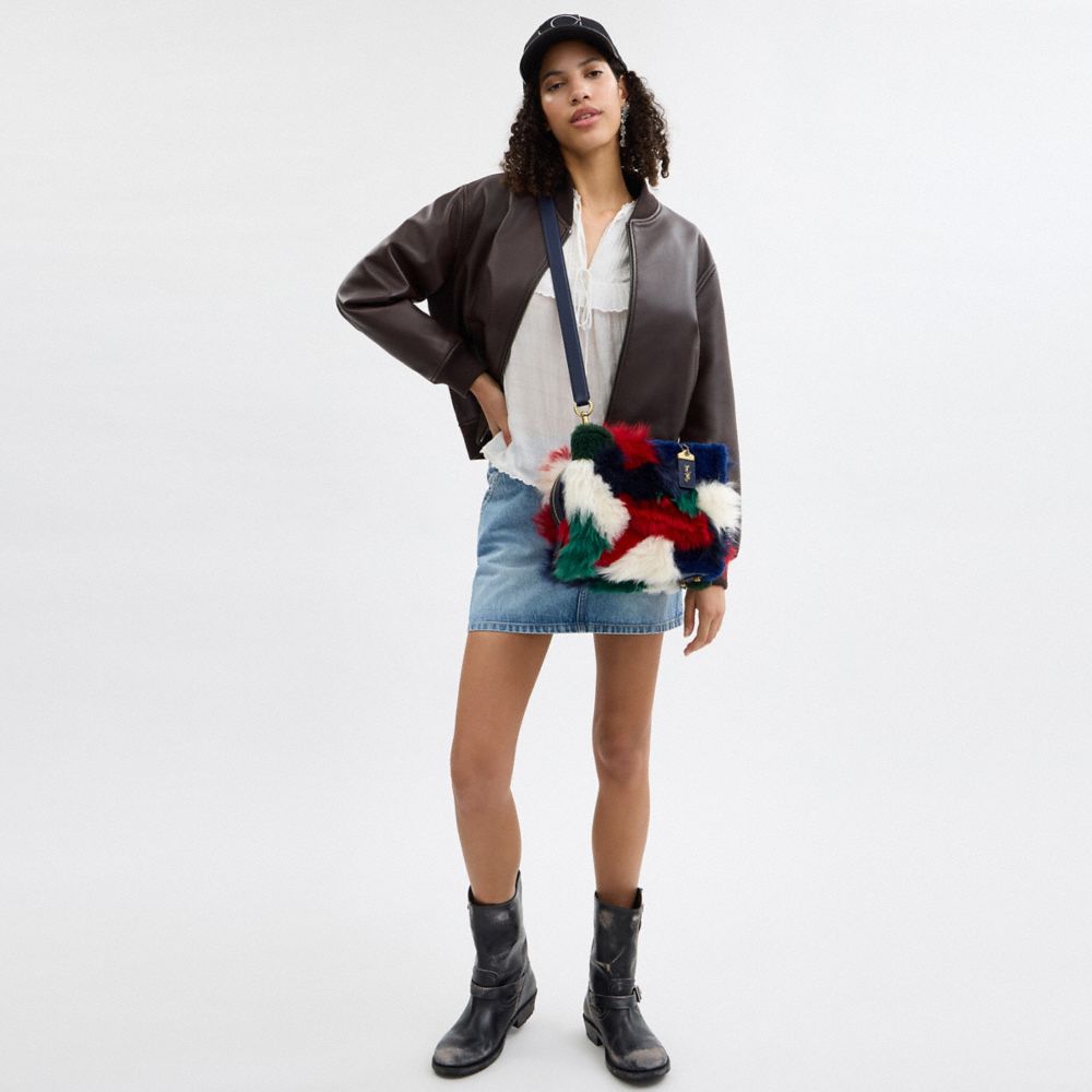 COACH/コーチ/ローグ25/ウィズクリーチャーパッチ/ショルダー