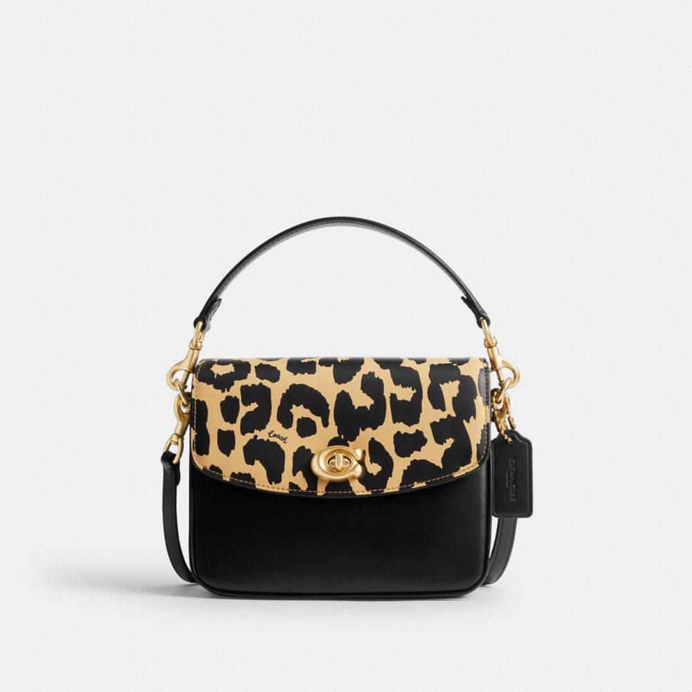 Coach leopard crossbody sale