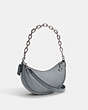 COACH®,MIRA SHOULDER BAG,Medium,Silver/Grey Blue,Angle View