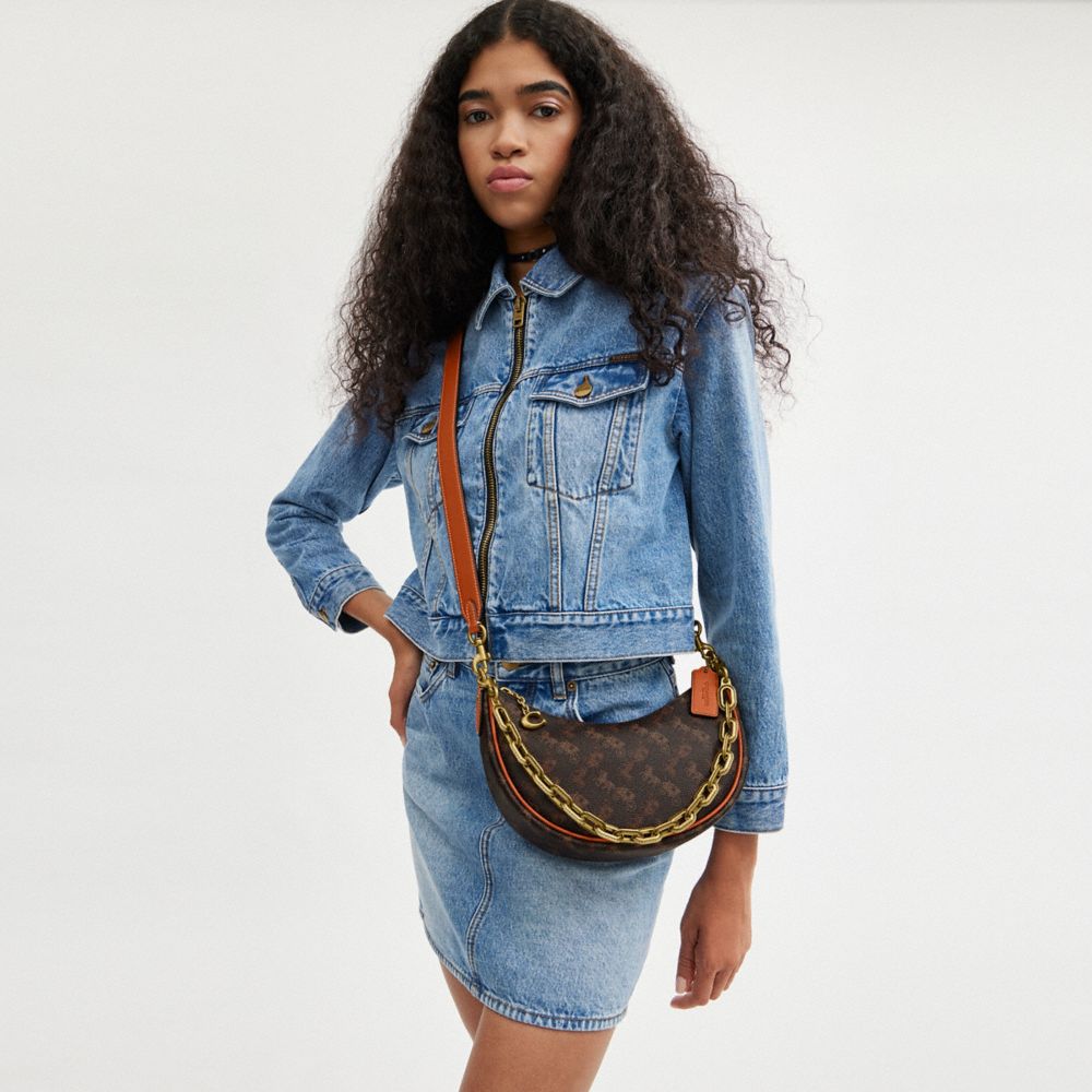 COACH ショルダーバッグ ブリンアンダーアームバック - メルカリ