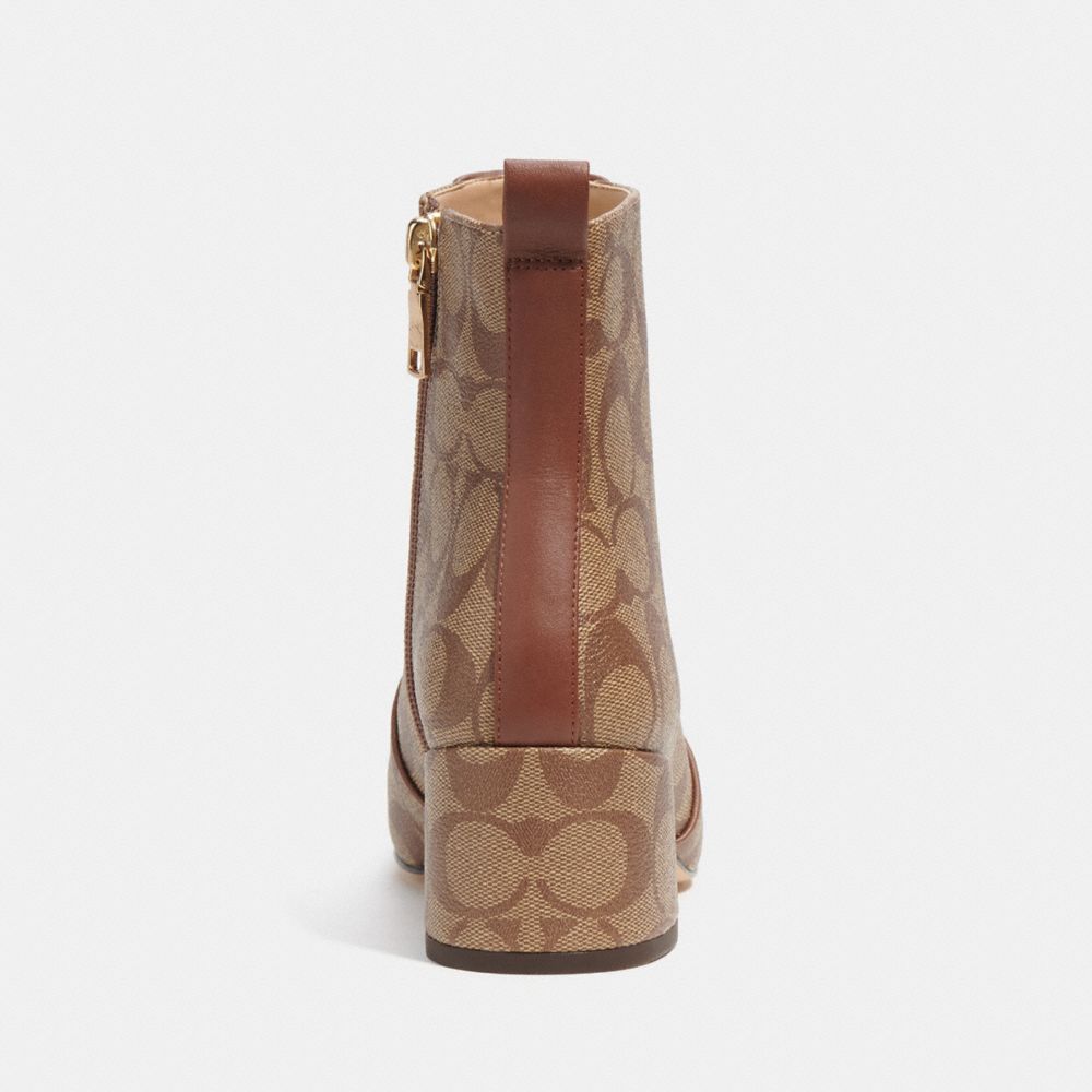 COACH®,Noah Bootie In Signature Canvas,,Alternate View