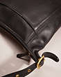 COACH®,VINTAGE MEDIUM SLIM DUFFLE SAC,Glovetanned Leather,Medium,Black,Closer View