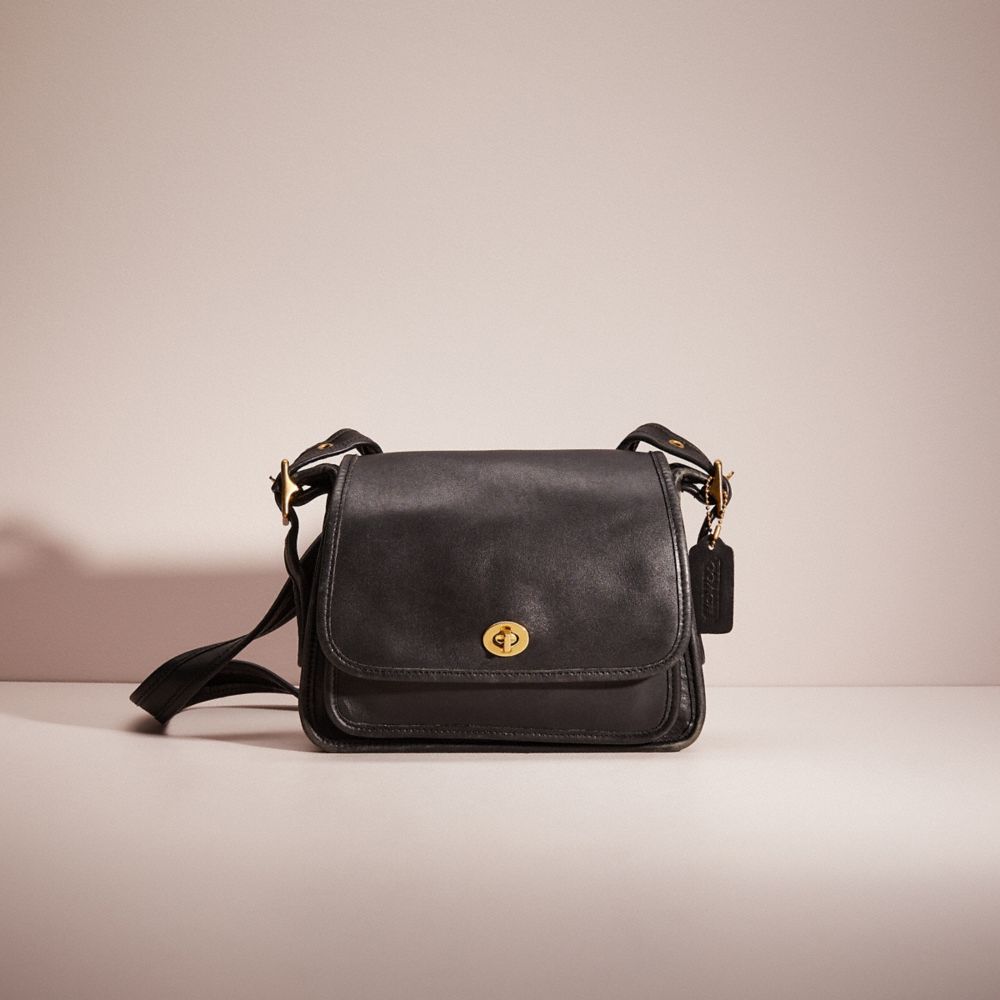 COACH Vintage Legacy Small Zip Bag in Black