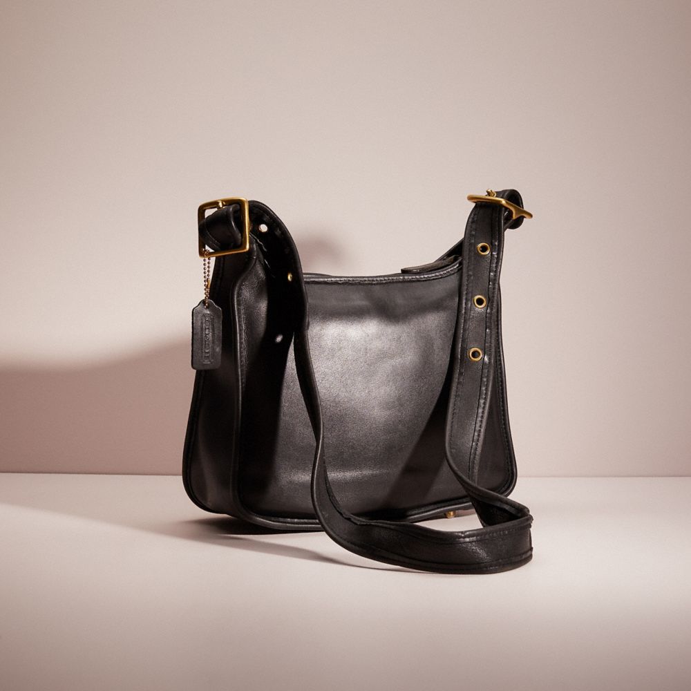 COACH Vintage Legacy Small Zip Bag in Black