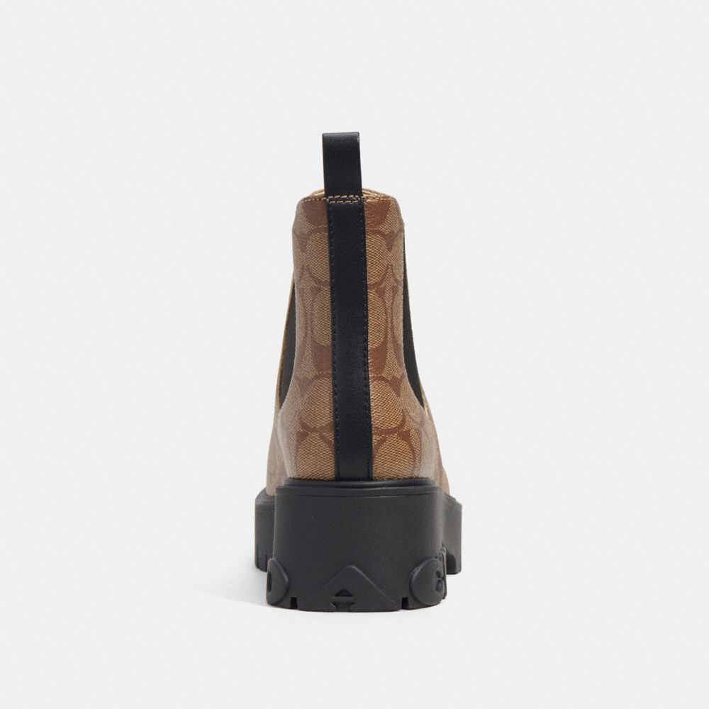 COACH®,Reid Bootie In Signature Canvas,,Alternate View
