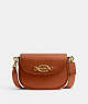 COACH®,HARLEY CROSSBODY BAG,Glovetanned Leather,Brass/Burnished Amber,Front View