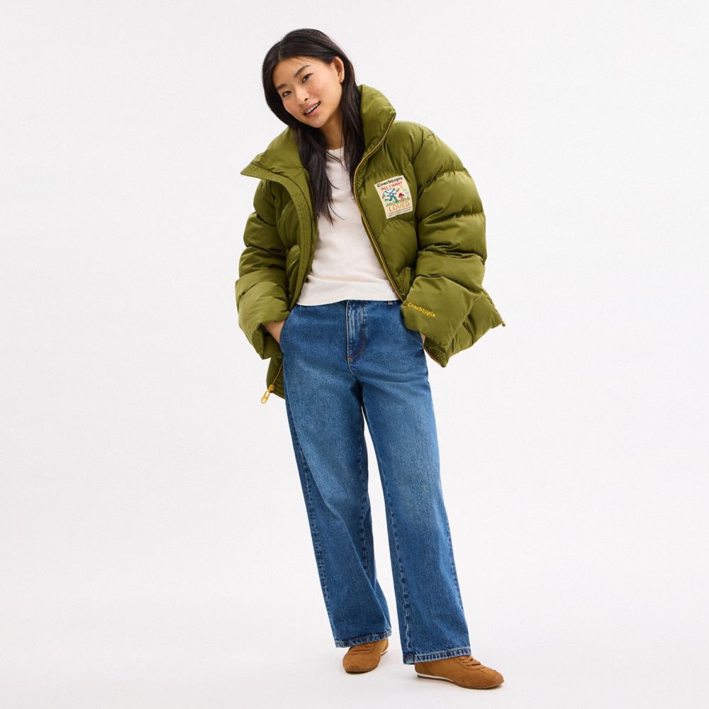 Куртки Coach Coachtopia Loop Quilted Puffer Jacket — фото 3